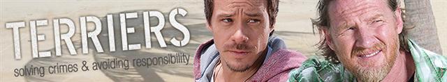 Terriers is a comedic drama that centers on (Hank Dolworth) an ex-cop, who partners with his best friend (Britt Pollack) in an unlicensed private investigation business. This comedic, edgy, original, show is about high stakes in the face of low expectations, exploring what it's like in today's America to be "too small to fail."